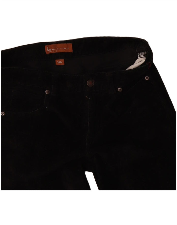 Lee Damen Straight Jeans US 5/6 Medium W30 L30 Schwarz