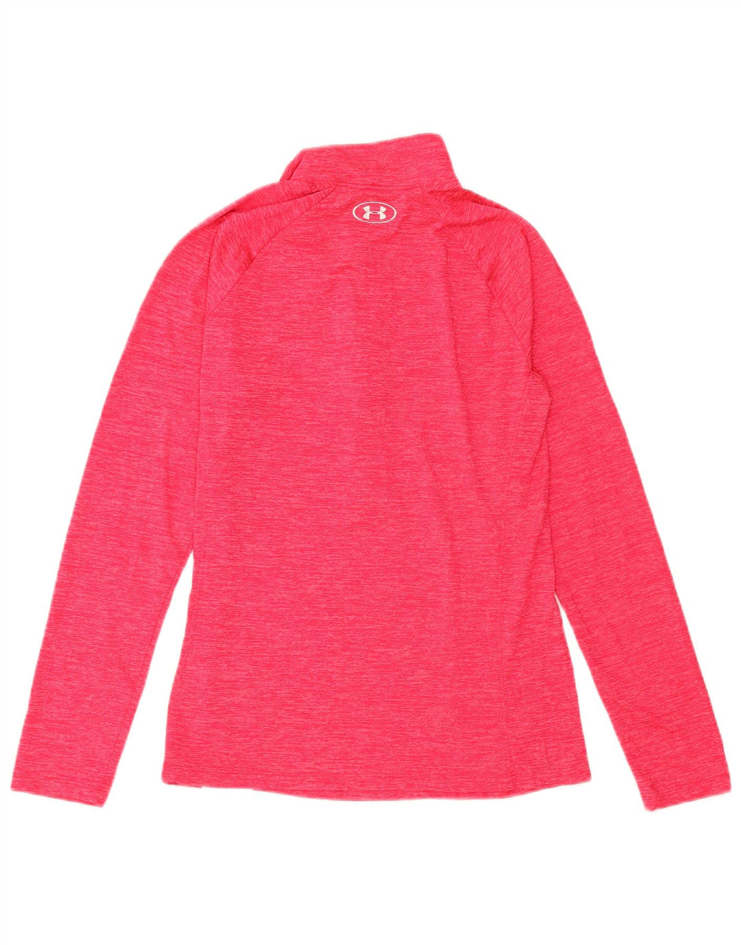 UNDER ARMOUR Damen Heat Gear Pullover-Trainingsanzugoberteil, UK 12, Mittelrosa