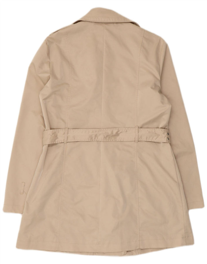 oltre Damen-Trenchcoat mit Gürtel, UK 16, Größe L, Beige, Polyester