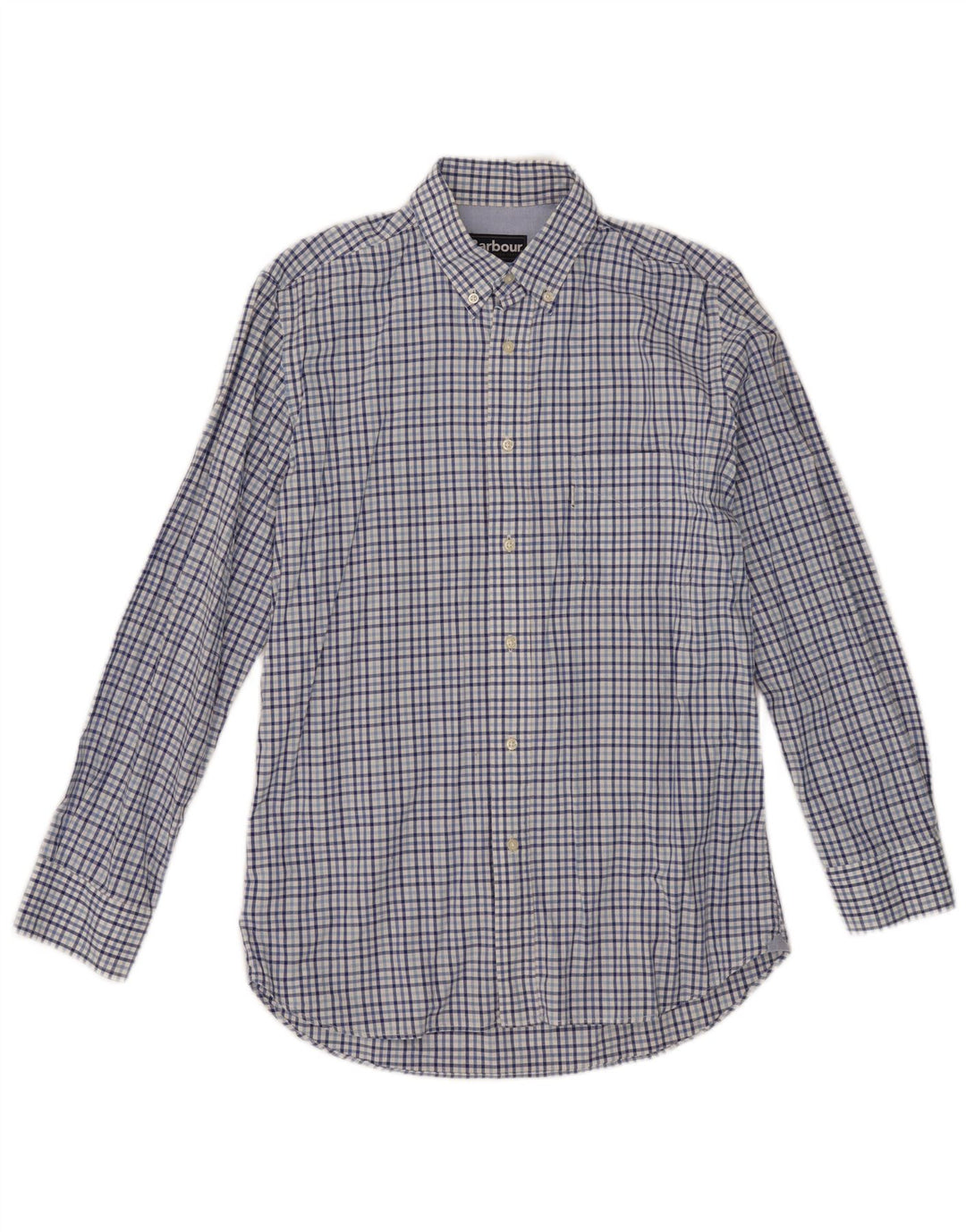 Barbour Herrenhemd Small Blue Gingham
