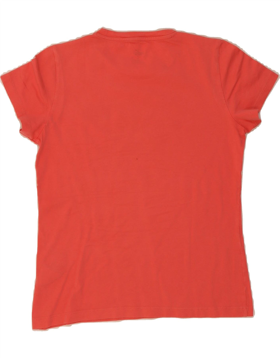 PUMA Womens T-Shirt Top UK 12 Medium Orange Cotton Vintage Puma and Second-Hand Puma from Messina Hembry 