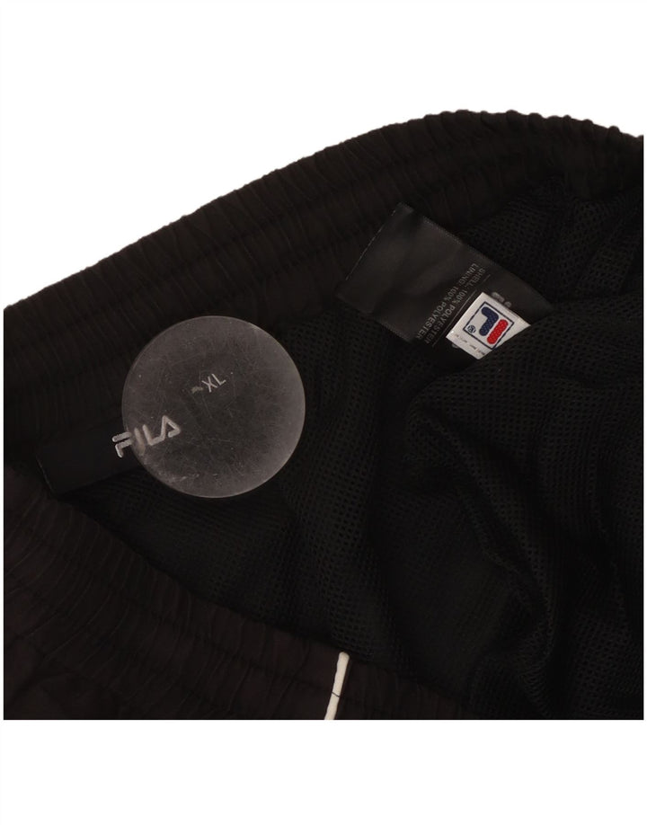 Fila Herren Sportshorts XL Schwarz Polyester