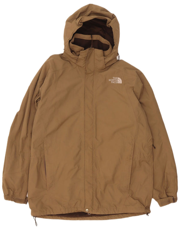 The North Face Herren-Regenjacke mit Kapuze, UK 40, Größe L, beige, Nylon