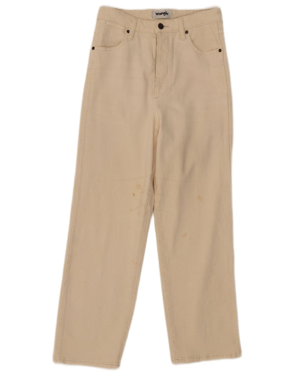 Wrangler Lita Straight Casual-Hose für Mädchen, 10–11 Jahre, W27, L26, gebrochenes Weiß