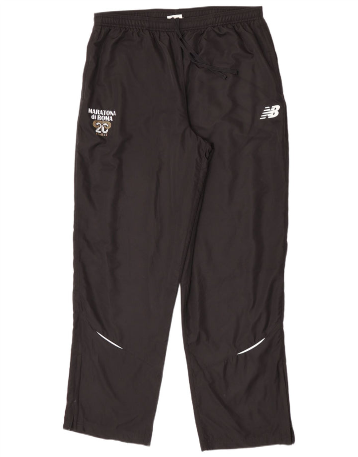 NEW BALANCE Herren-Trainingshose mit Grafik, XL, Schwarz, Polyester