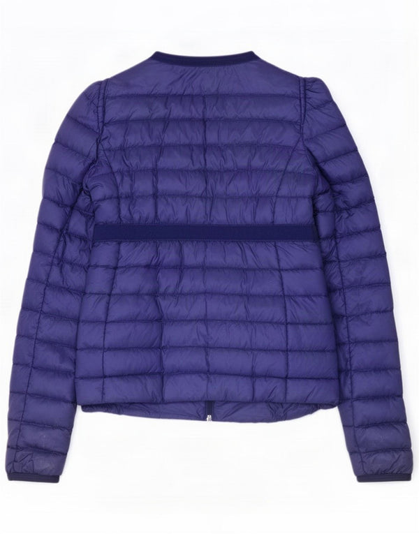Moncler Wattierte Jacke für Mädchen, 13–14 Jahre, Marineblau, Polyamid