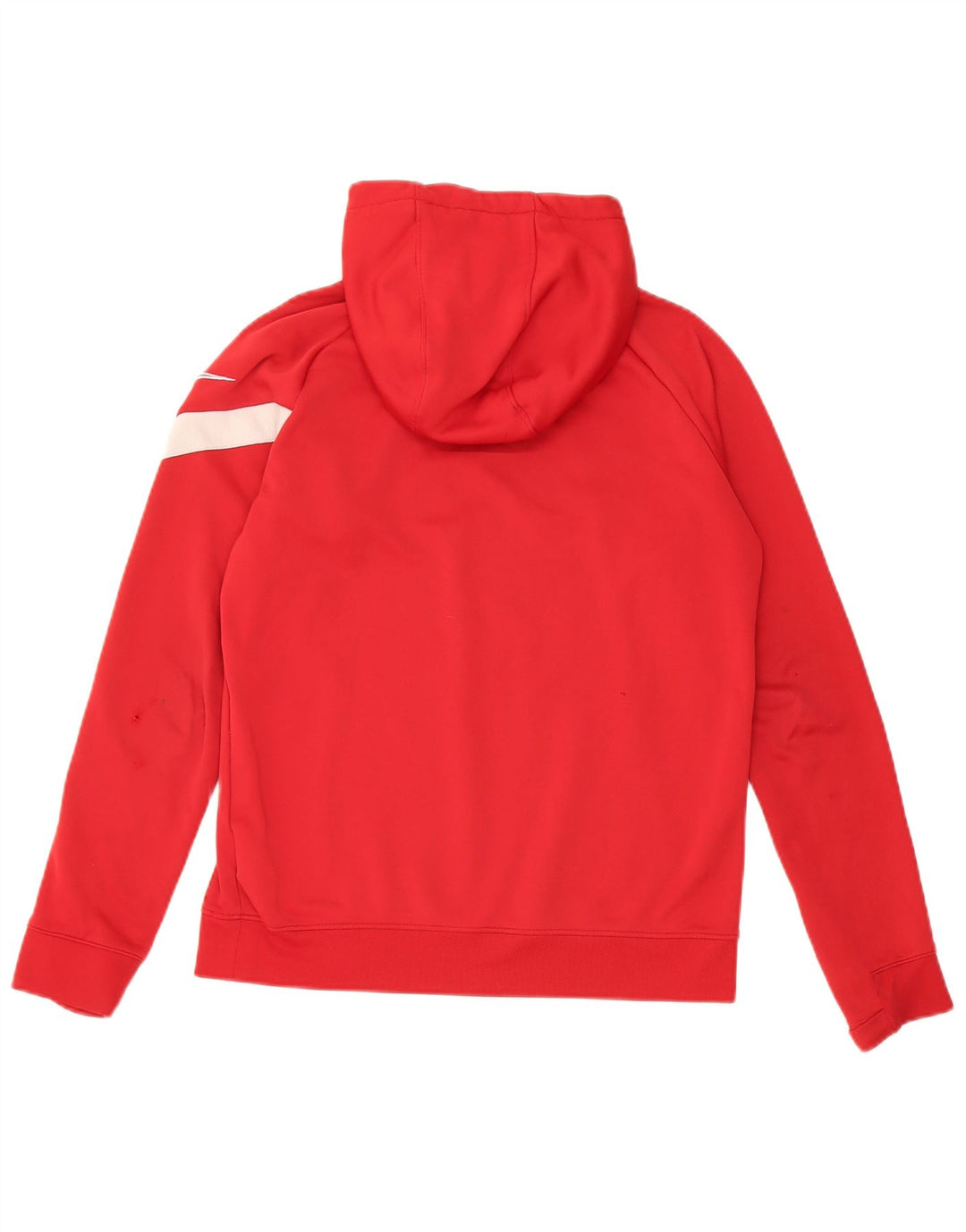 Nike Dri Fit Kapuzenpullover für Jungen, 12–13 Jahre, groß, rotes Polyester