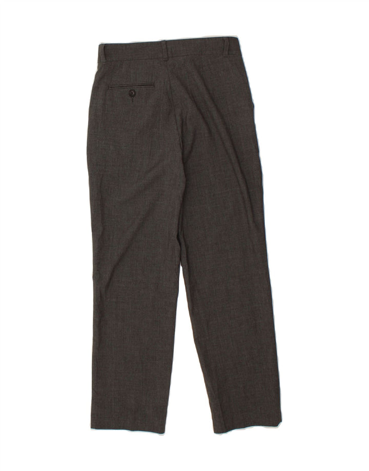 CHAPS Boys Straight Suit Trousers 11-12 Years W26 L26  Grey Polyester Vintage Chaps and Second-Hand Chaps from Messina Hembry 