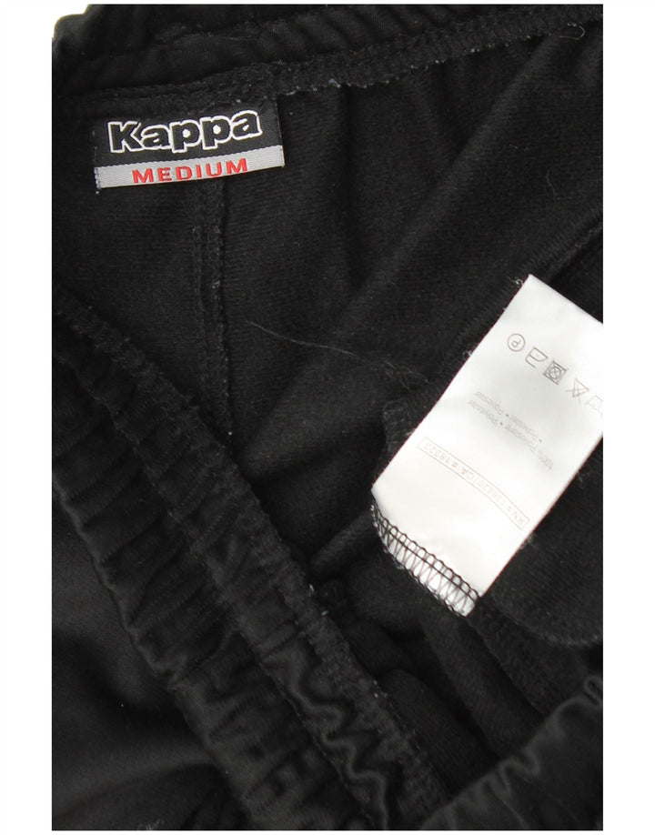 Kappa Herren-Trainingshose, Jogginghose, Mittelschwarz, Polyester