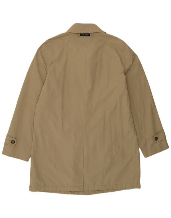 Nautica Herrenmantel UK 38 Medium Khaki Polyester Classic