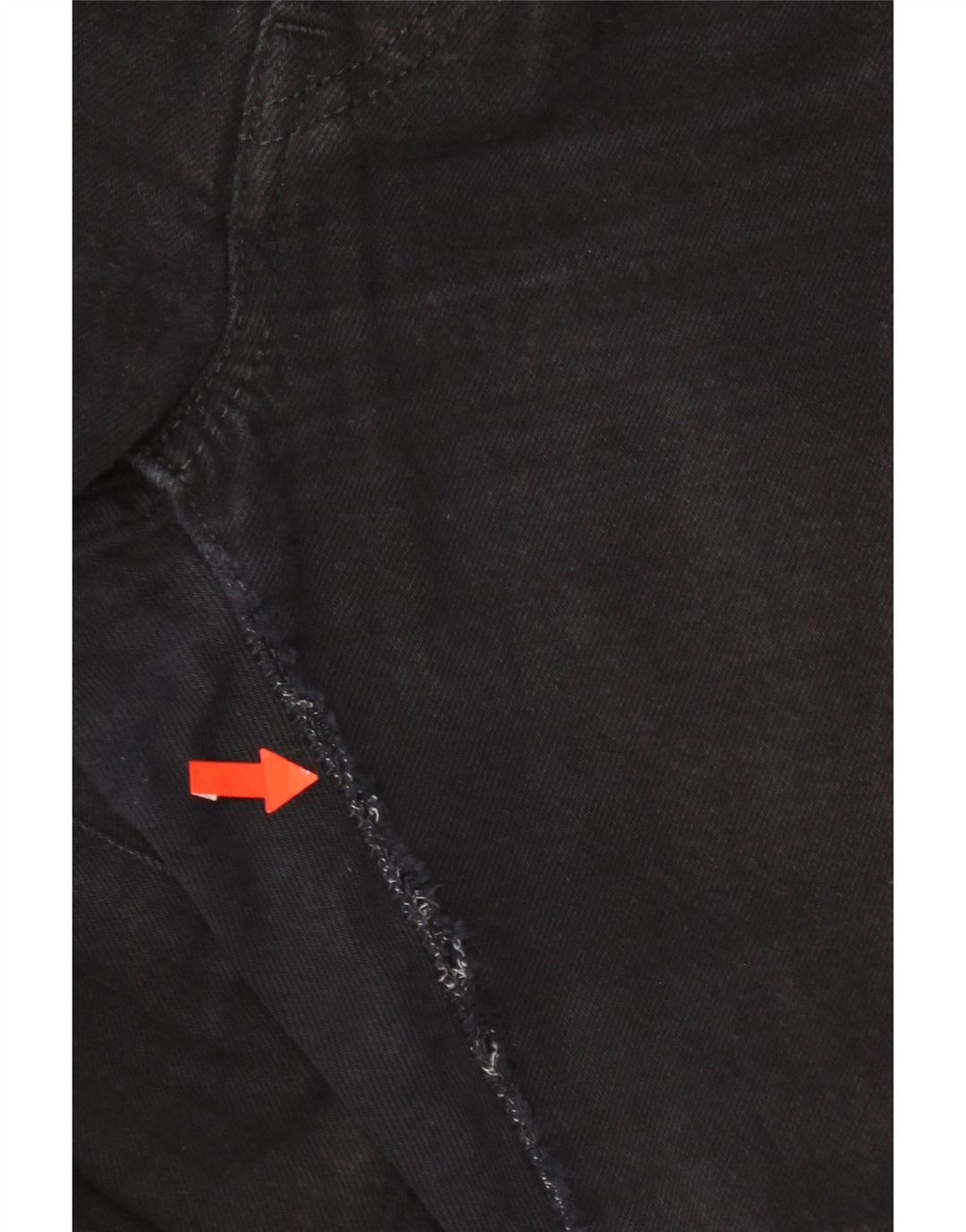 Levi's Herren 501 Straight Jeans W29 L28 Schwarze Baumwolle