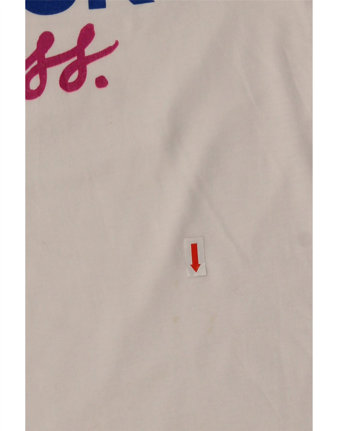 REEBOK Womens Graphic T-Shirt Top UK 12 Medium White Vintage Reebok and Second-Hand Reebok from Messina Hembry 