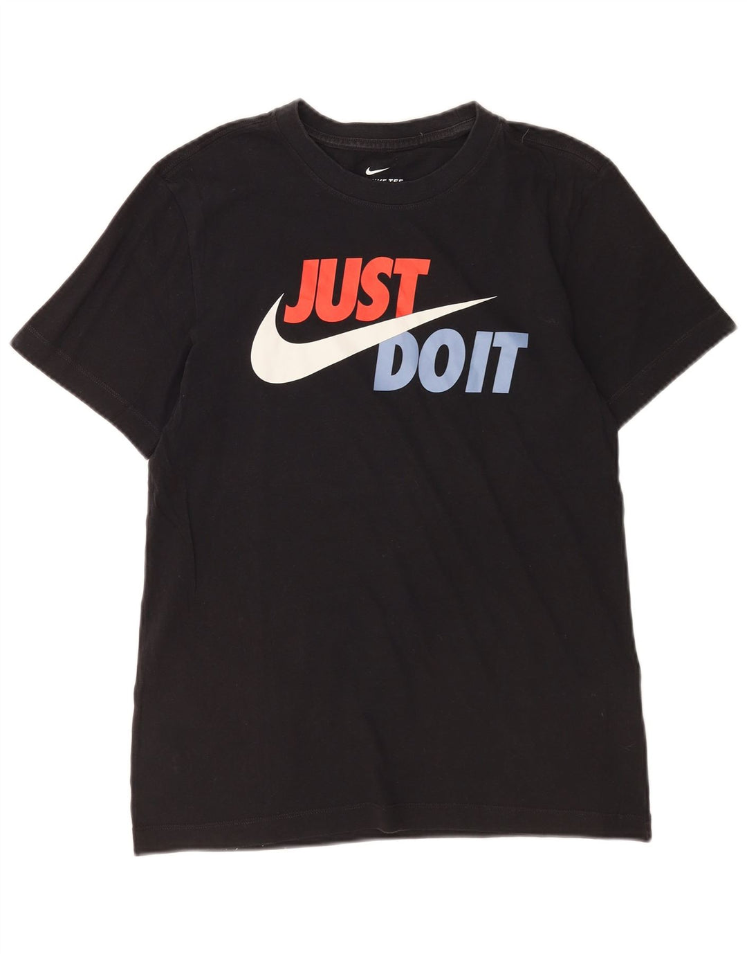 Nike Herren-T-Shirt mit Grafik, Größe S, schwarze Baumwolle