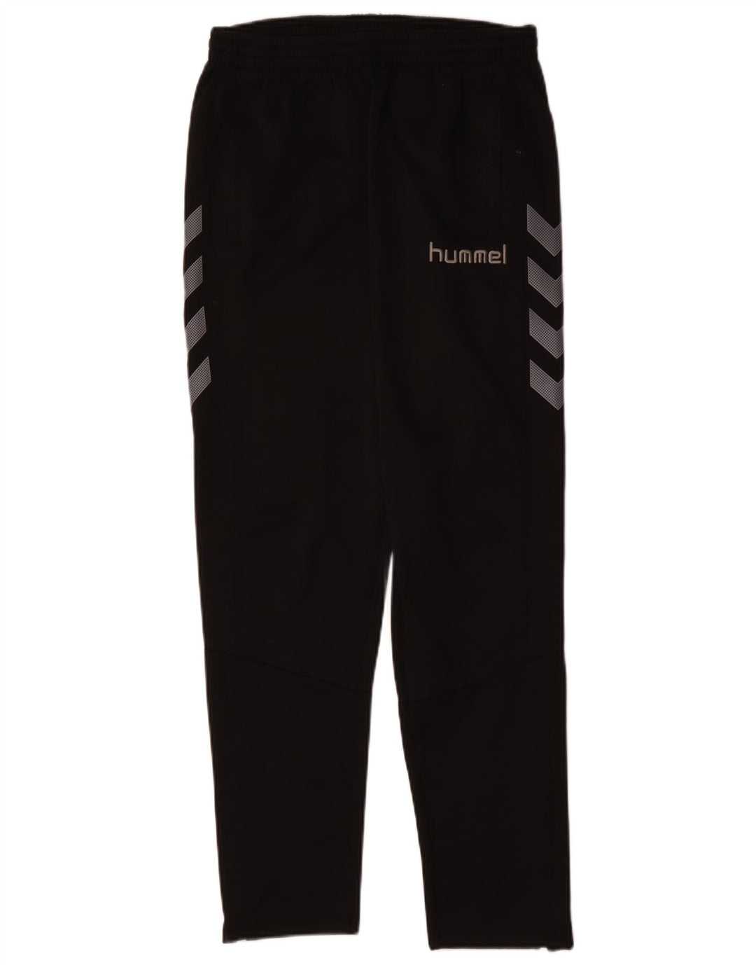 HUMMEL Herren-Trainingshose mit Grafik, mittelschwarzes Polyester