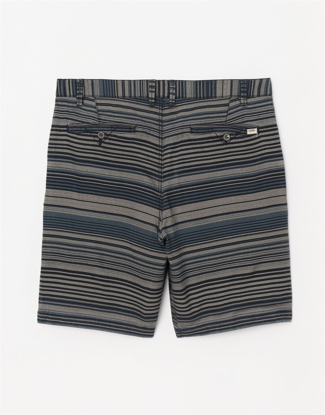 Vans Herren-Freizeitshorts W34, groß, blau gestreift, Baumwolle