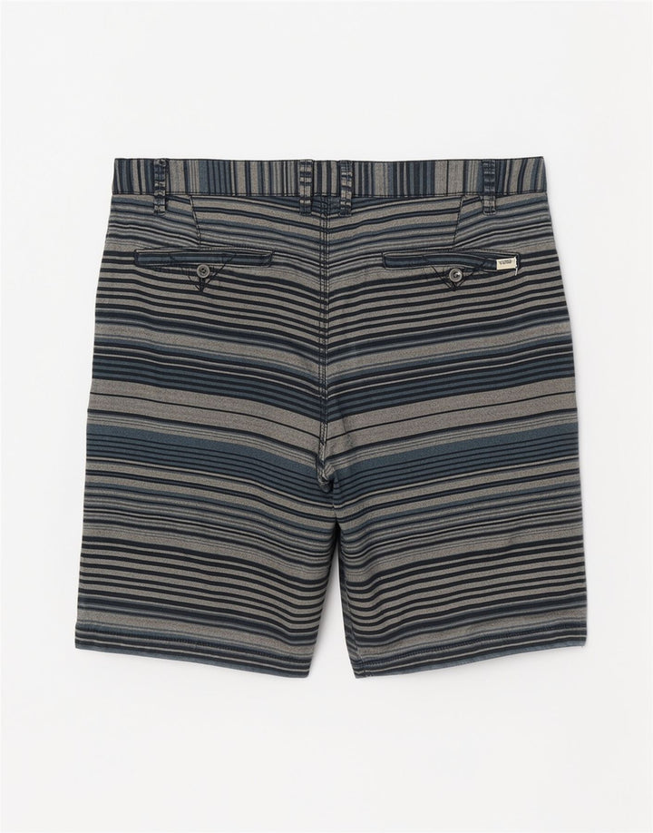 Vans Herren-Freizeitshorts W34, groß, blau gestreift, Baumwolle