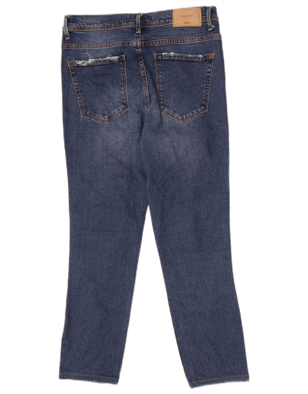 Kurze Jeans für Damen von Zara, EU 38, Größe S, W28, L24, Blau