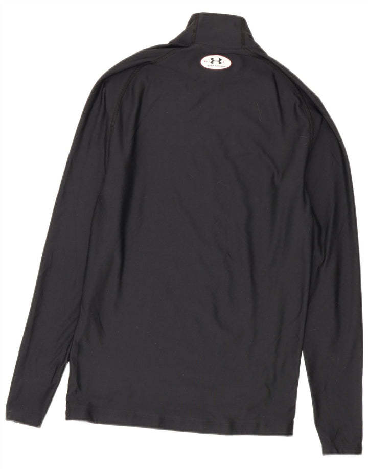 Under Armour Herren Cold Gear Top Langarm XL Schwarz Polyester