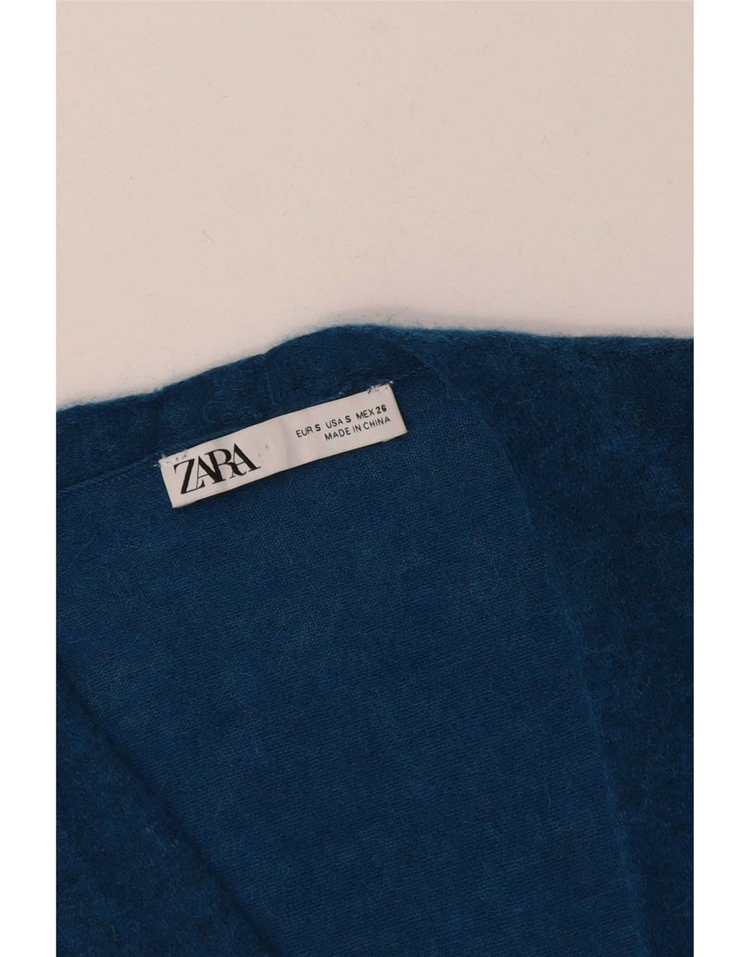 Zara Damen-Strickjacke in Übergröße, Gr. 10, klein, Blau