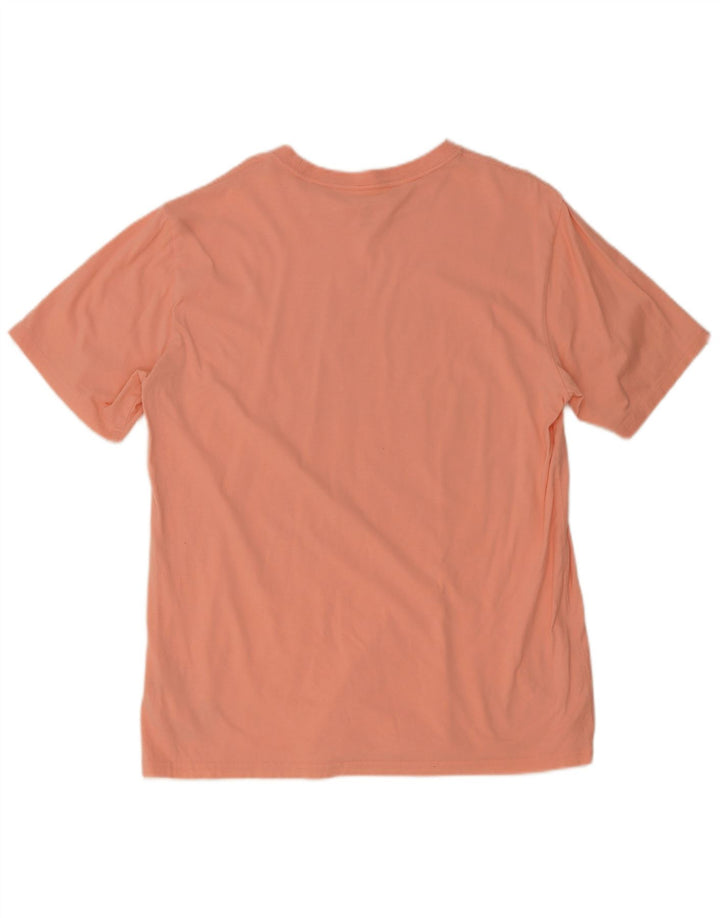 CONVERSE Herren Grafik T-Shirt Top XL Rosa Baumwolle