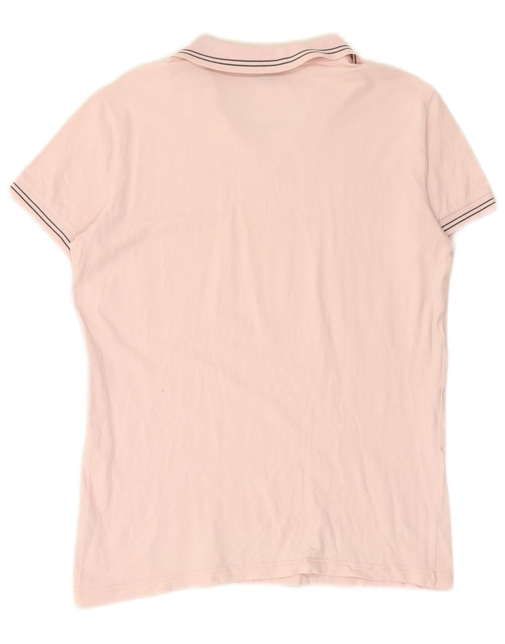 CALVIN KLEIN JEANS Herren-Poloshirt mit Grafik, Mittelrosa, Baumwolle