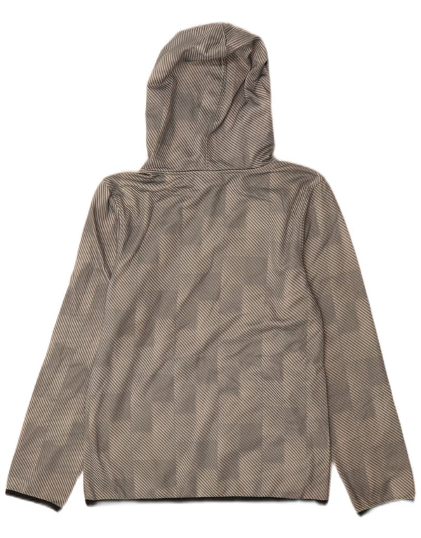 Genuine Merchandise Kapuzenpullover „Indians“ für Jungen, 12–13 Jahre, groß, grau kariert