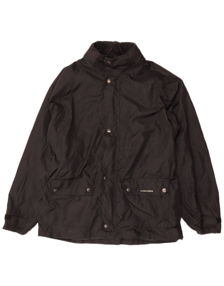 Tucano Urbano Herren Regenjacke UK 14 Medium Schwarz Polyamid