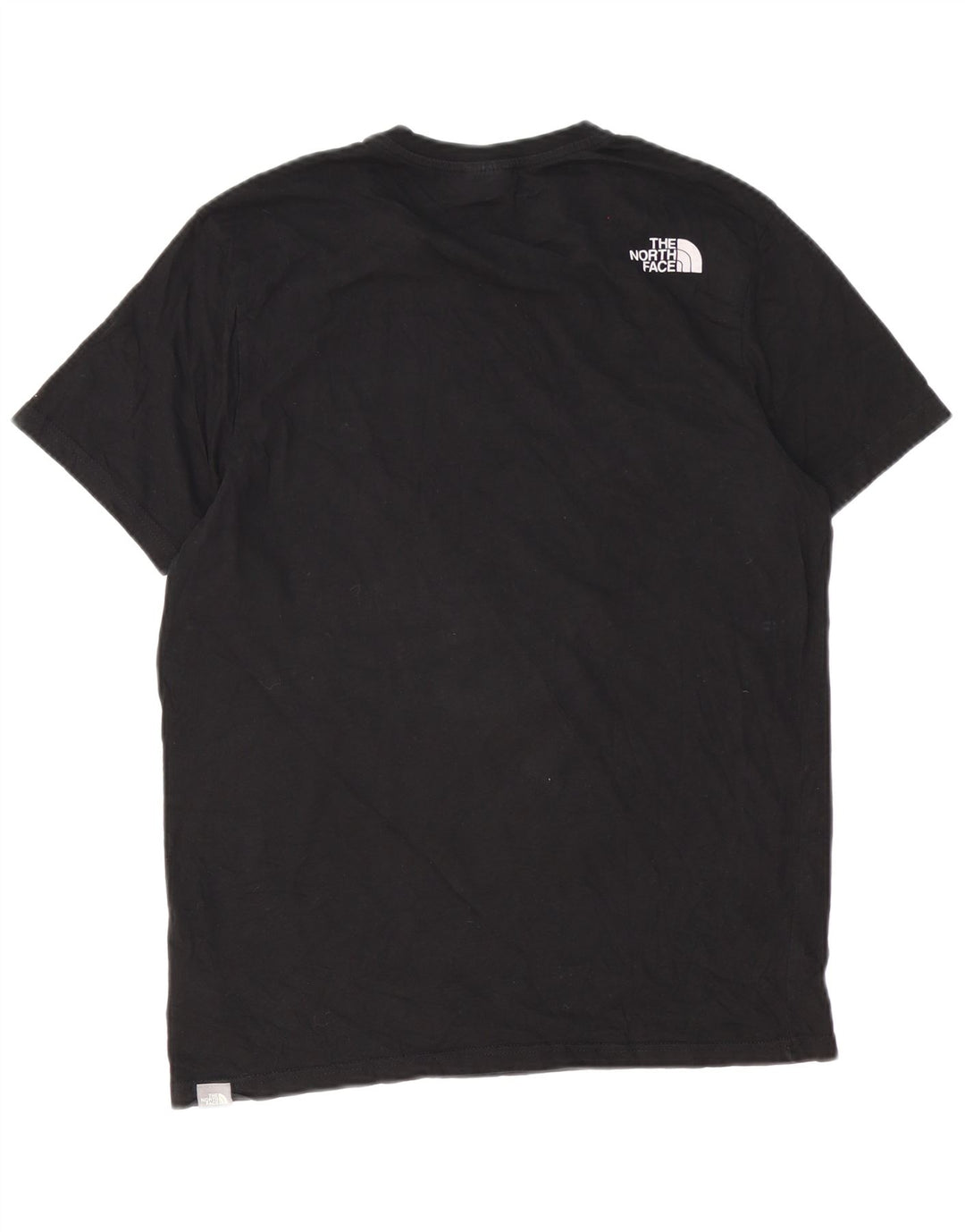 The North Face Herren-T-Shirt-Oberteil aus mittelschwarzer Baumwolle