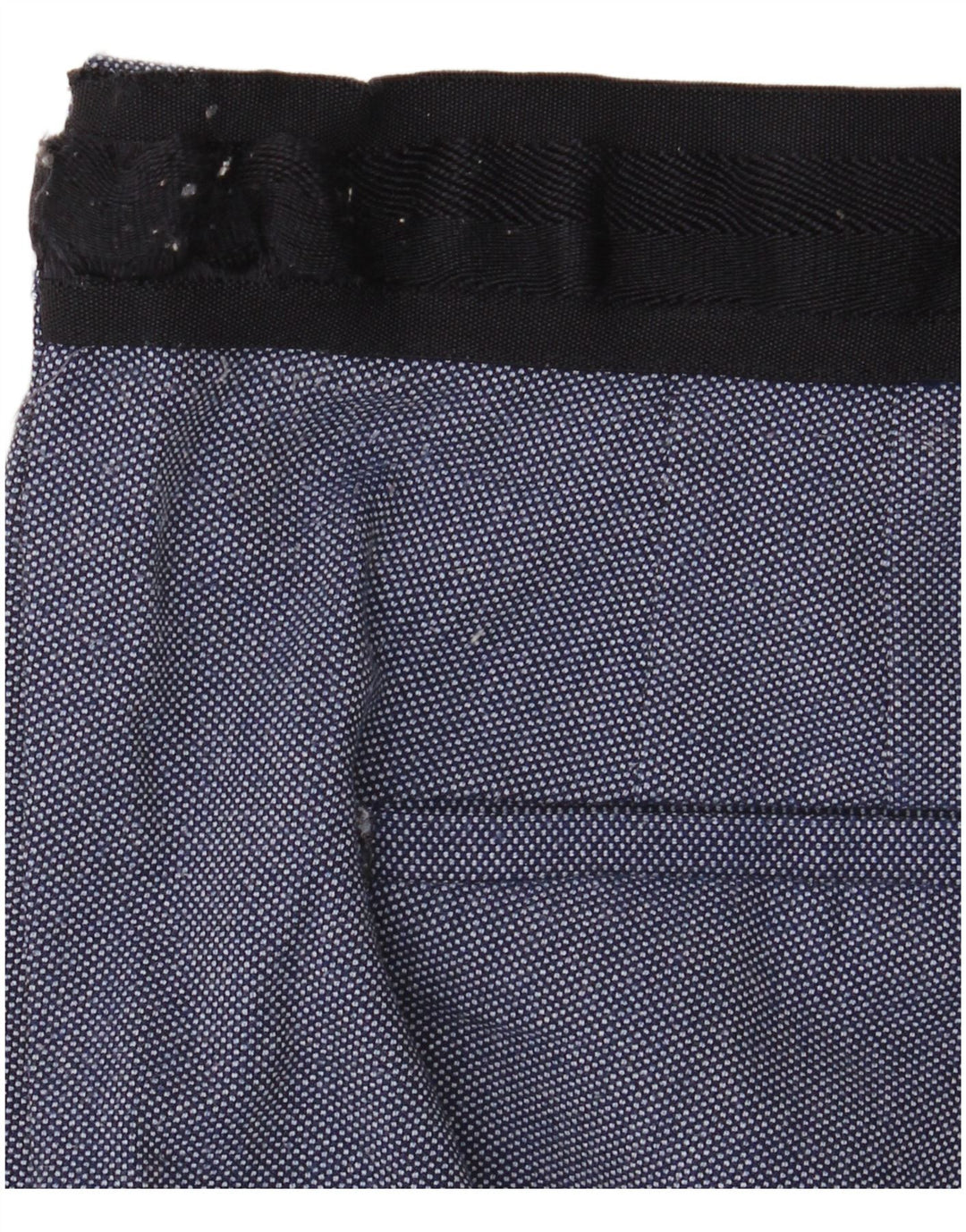 Marks & Spencer Damen Slim Anzughose XL W32 L28 Blau Polyester