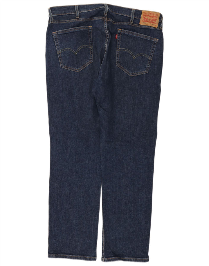 Levi's Herren Straight Jeans W38 L30 Blaue Baumwolle