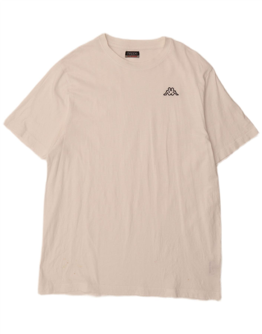 KAPPA Herren T-Shirt Top XL Weiße Baumwolle