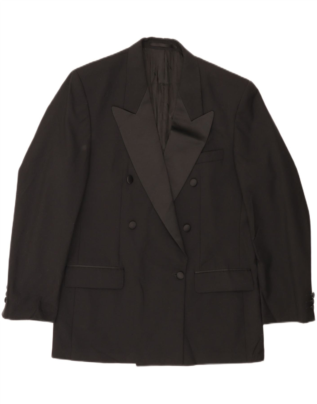PIERRE CARDIN Herren-Blazer mit normaler Passform, Größe 40, Schwarz
