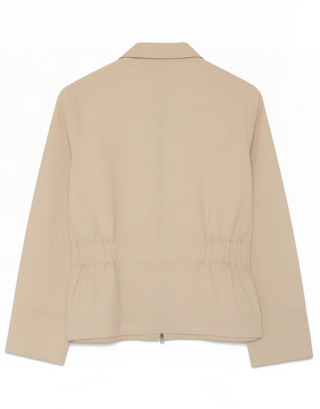 Topshop Damen Blazer Jacke UK 10 Small Beige gefleckte Viskose