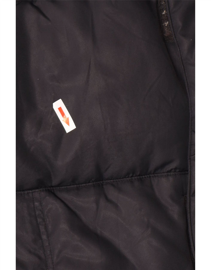 Nike Herren gepolsterte Jacke UK 39/41 Medium Schwarz