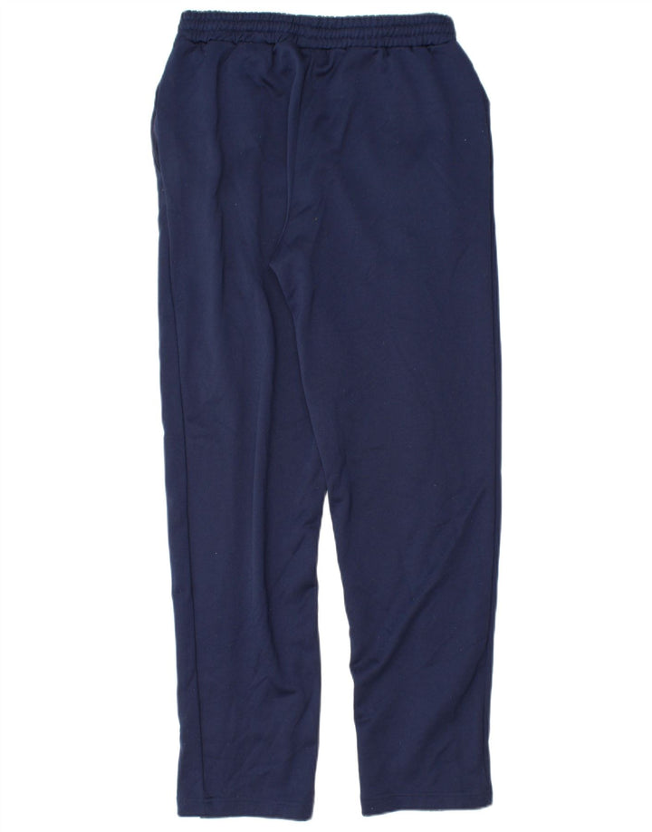 FILA Mens Graphic Tracksuit Trousers Medium Navy Blue Polyester