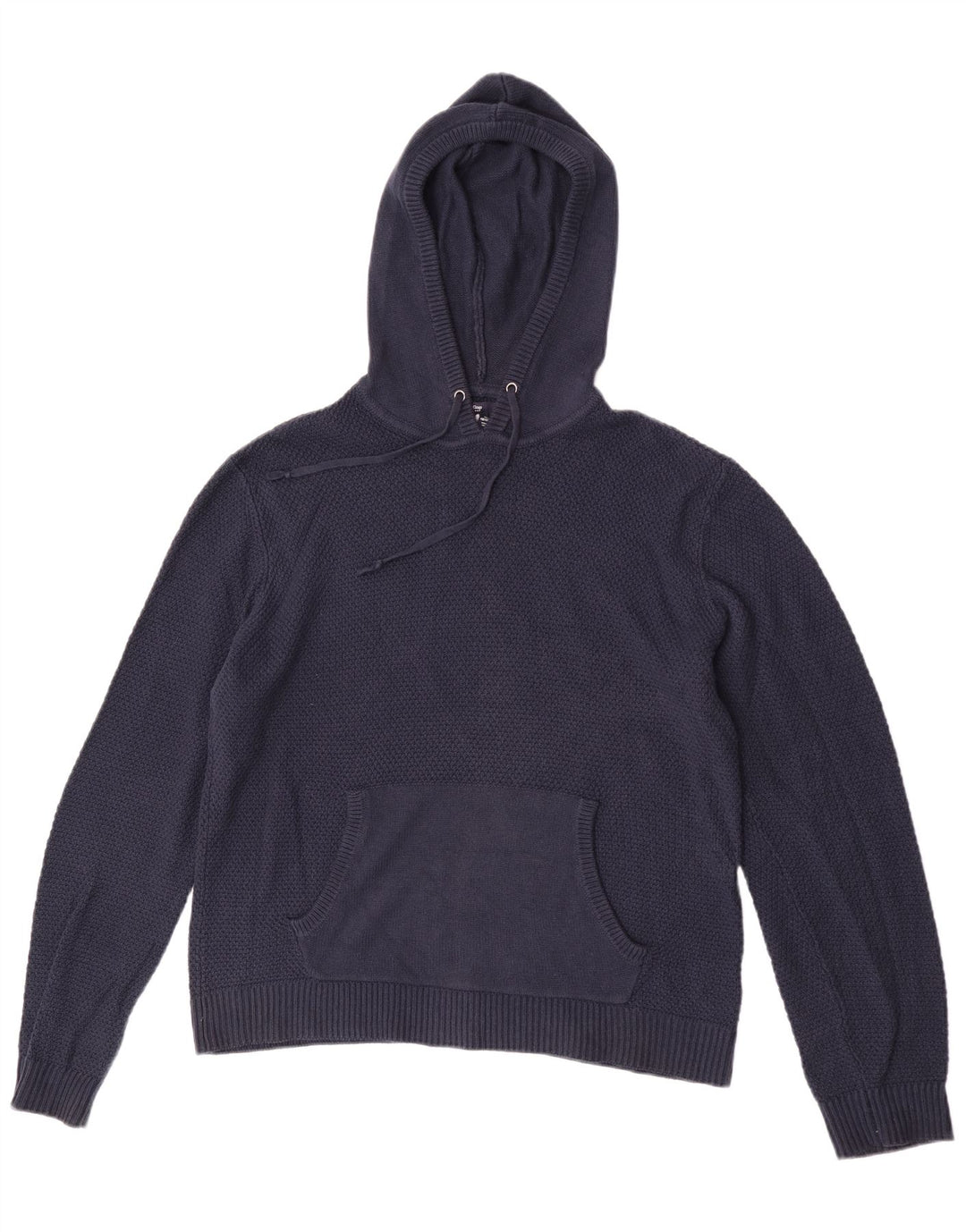 Gap Herren-Kapuzenpullover aus mittelblauer, marineblauer Baumwolle