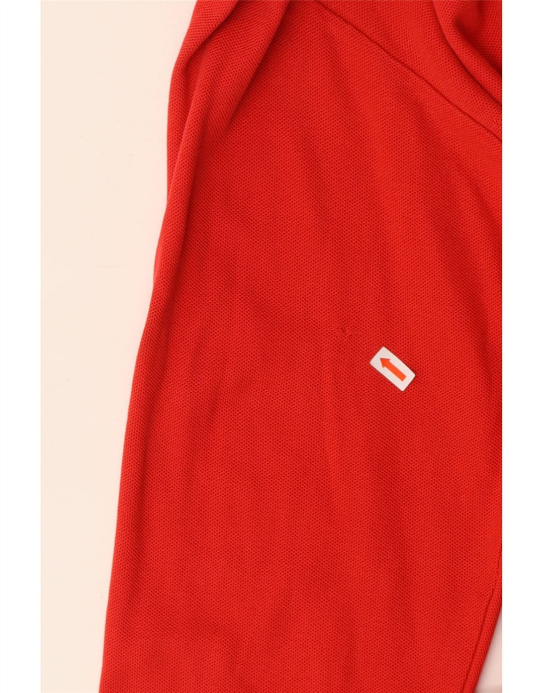 FILA Mens Long Sleeve Polo Shirt IT 50 Medium Red Cotton