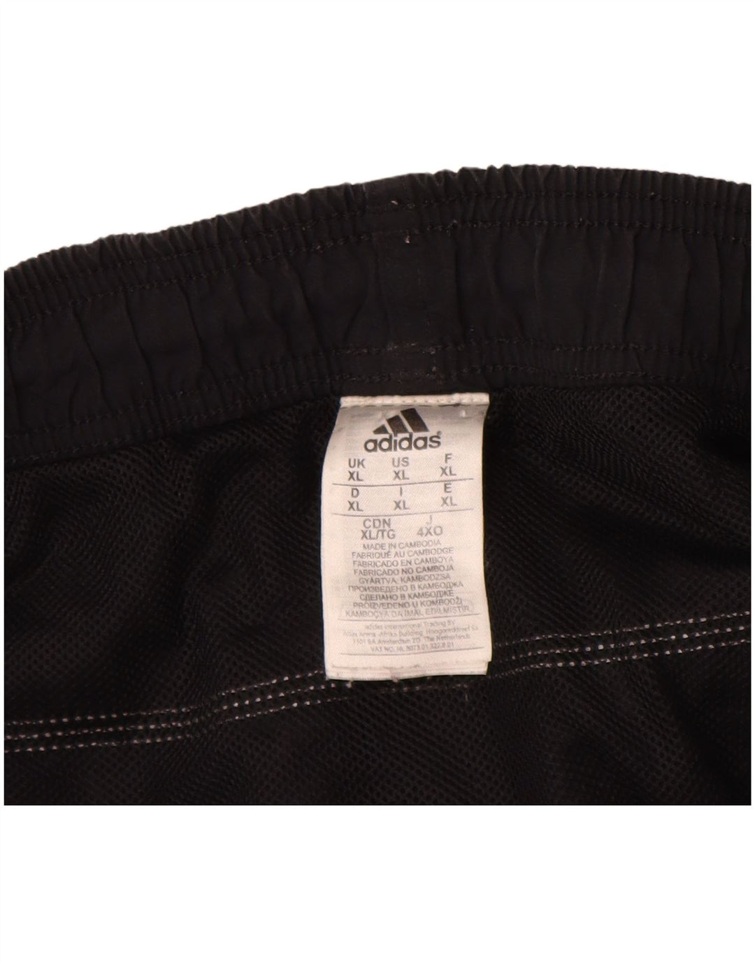 Adidas Herren Badeshorts XL Schwarz Nylon