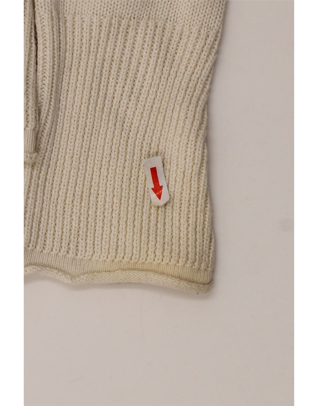 Zara Damen-Pullover mit Reißverschluss am Hals, Größe 44, Weiß