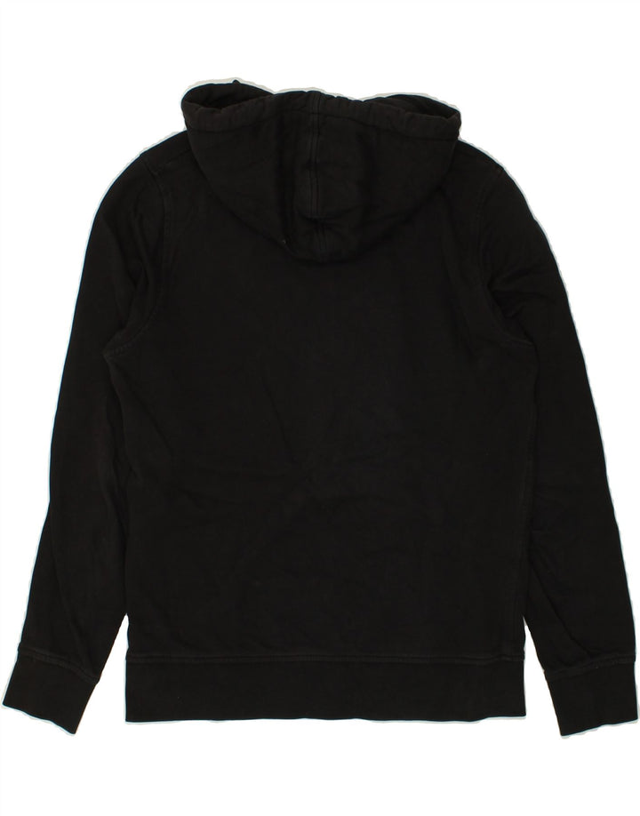 JACK & JONES Mens Graphic Hoodie Jumper Small Black Cotton | Vintage Jack & Jones | Thrift | Second-Hand Jack & Jones | Used Clothing | Messina Hembry 