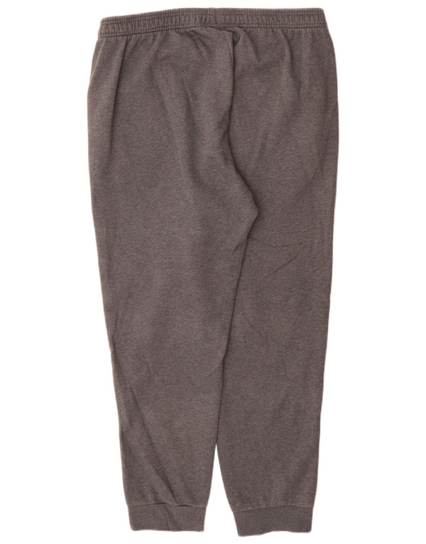 Adidas Herren-Trainingshose, Jogginghose, XL, grau gefleckte Baumwolle