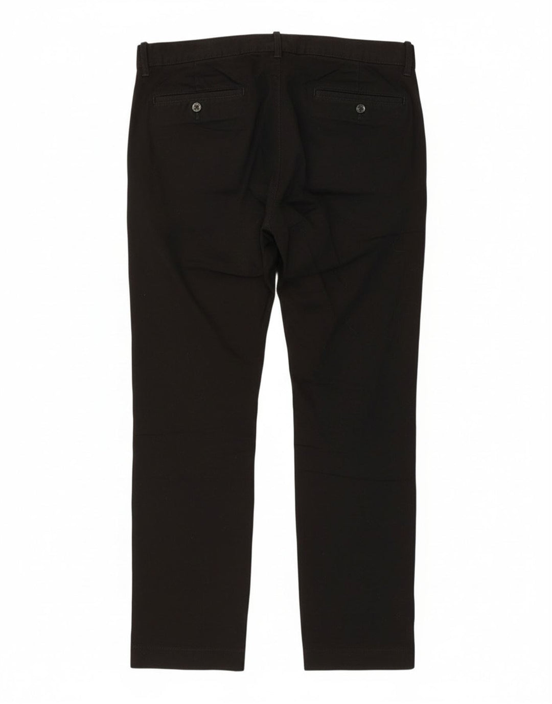 J. Crew Herren Flex Slim Anzughose W34 L30 Schwarz Baumwolle