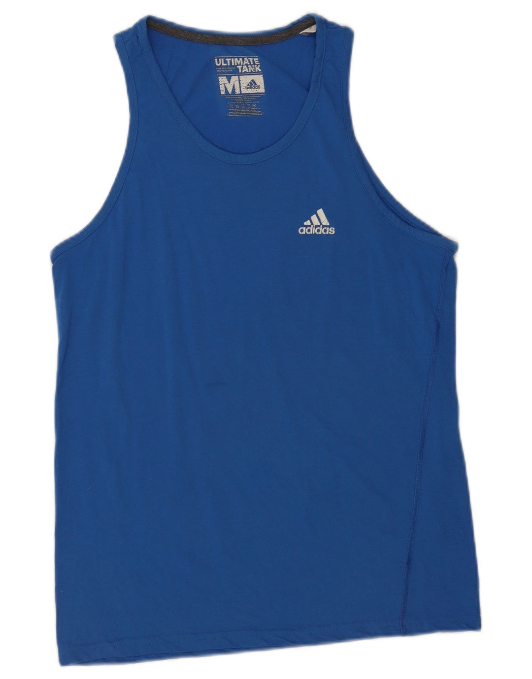 Adidas Herren Weste Top Mittelblaues Polyester