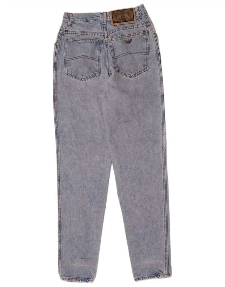 Armani Herren Tapered Jeans W28 L30 Blaue Baumwolle