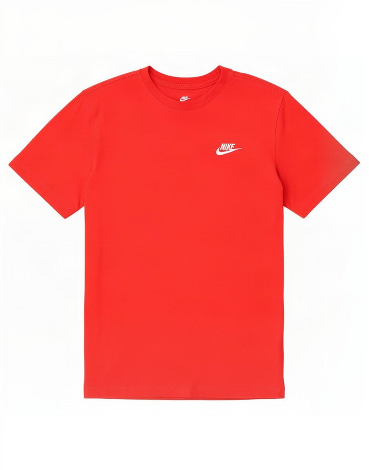 Nike Herren T-Shirt Top Small Rot Baumwolle
