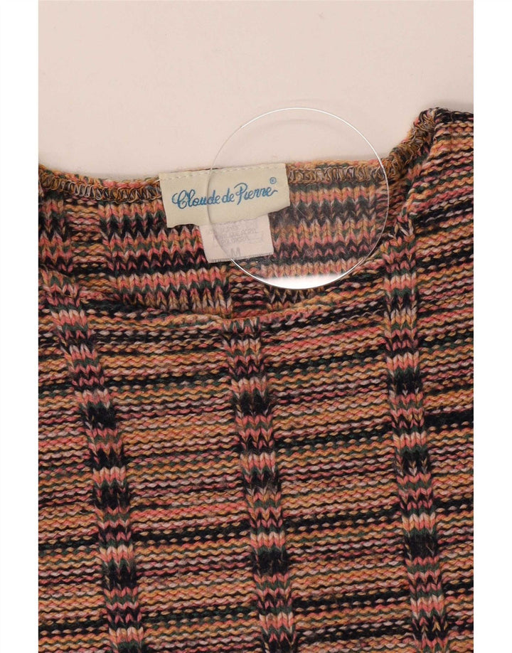 Claude De Pierre Damen-Pullover mit Rundhalsausschnitt, UK 12, mittel, mehrfarbig