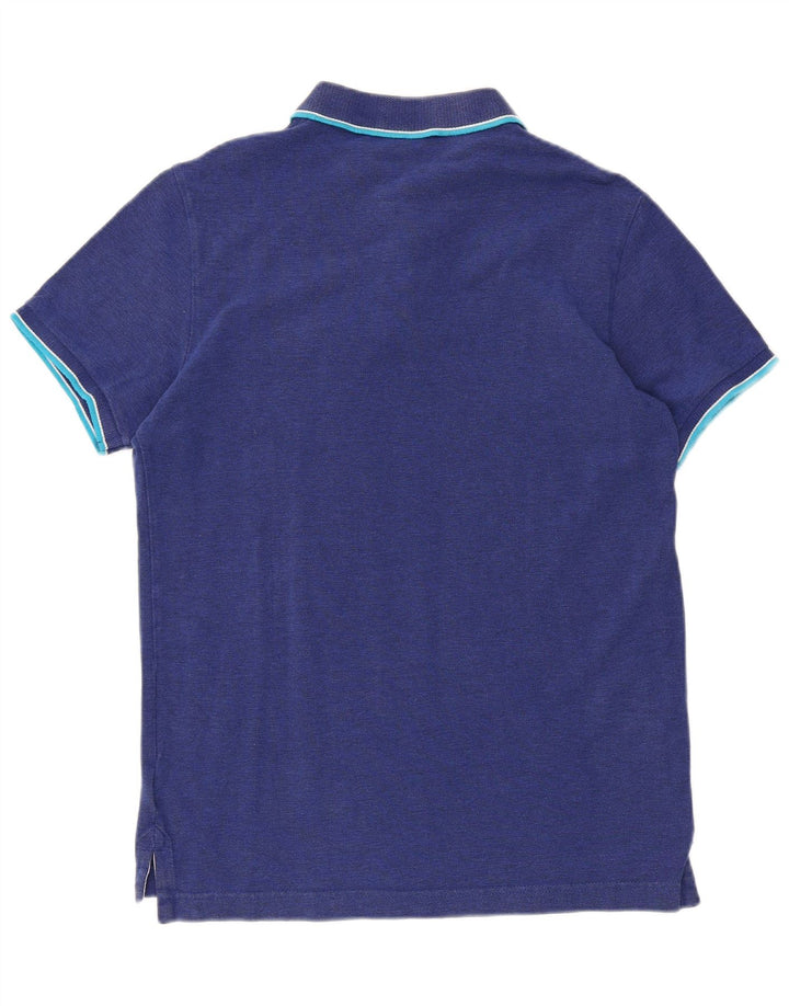 Superdry Herren-Poloshirt, große blaue Baumwolle