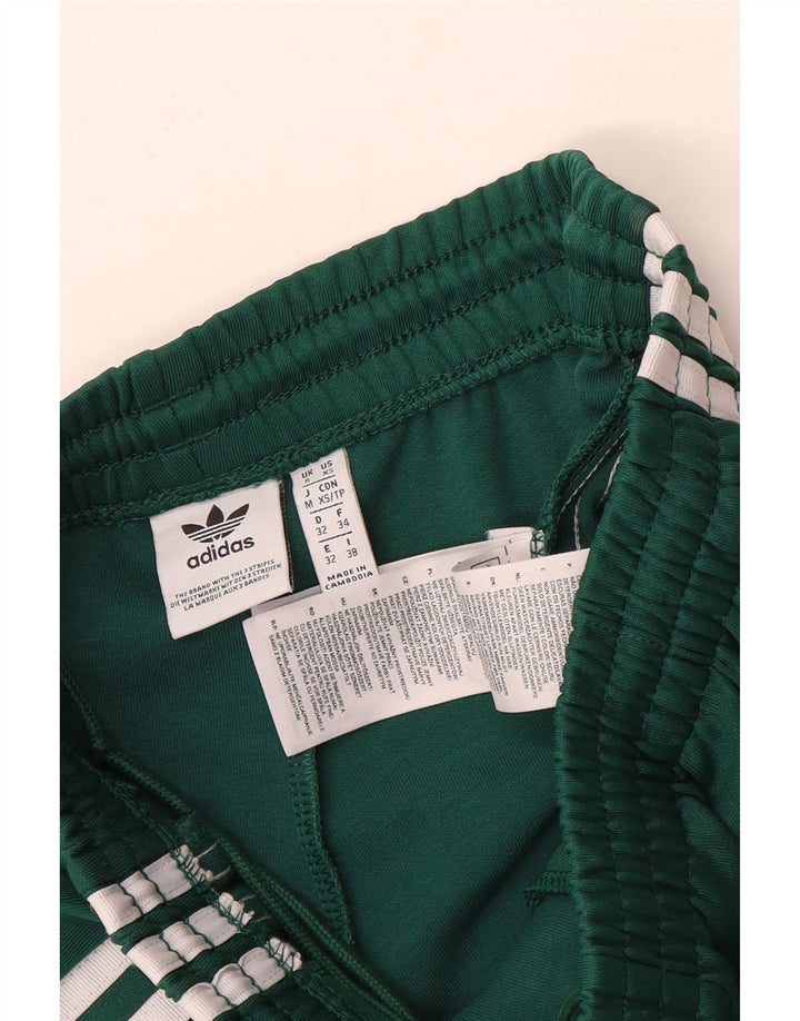 Adidas Damen Sportshorts UK 6 XS Grün Polyester
