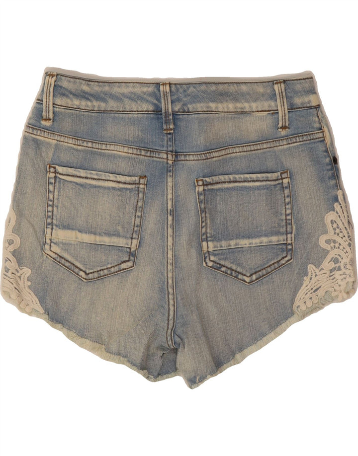 MOSSIMO Womens High Waist Denim Shorts US 6 Medium W28  Blue Cotton Vintage Mossimo and Second-Hand Mossimo from Messina Hembry 