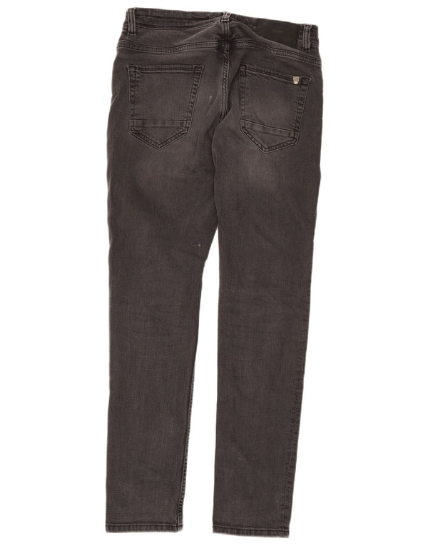 Zara Herren Skinny Jeans EU 42 Large W32 L31 Graue Baumwolle